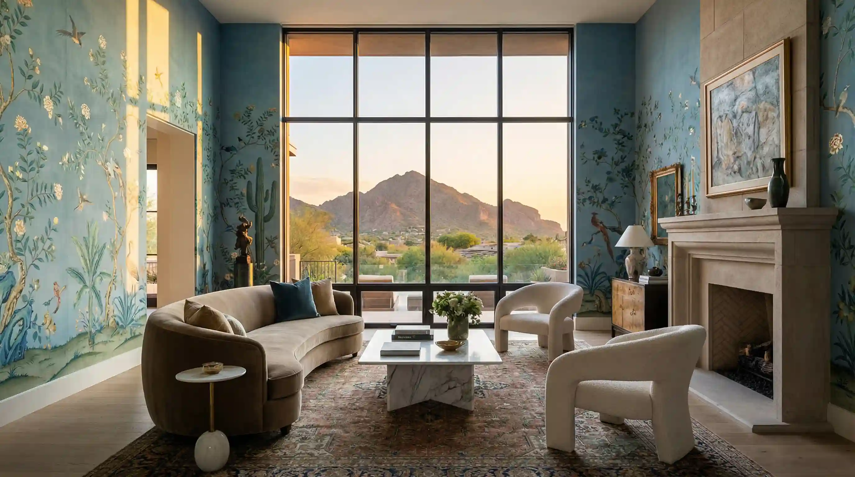 Residential wallpaper installation Chicago